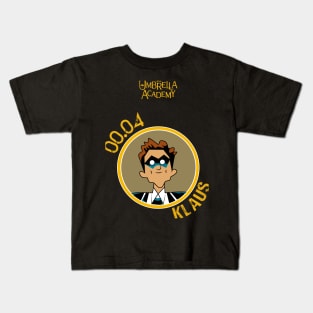 UMBRELLA ACADEMY: KLAUS CARTOON Kids T-Shirt